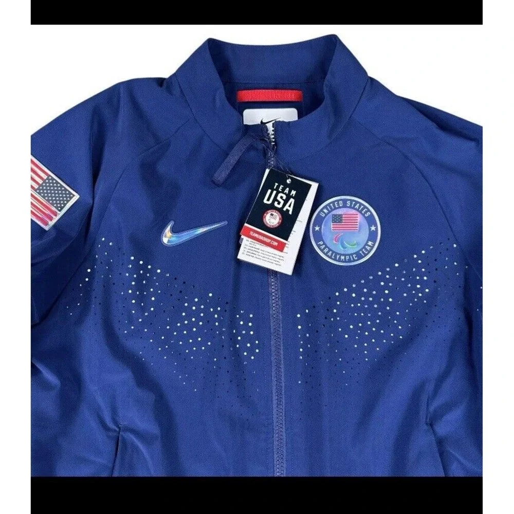 Nike Women's‎ Xs Paris 2024 Paralympic Team Issued USA Olympic Jacket DZ3573-492